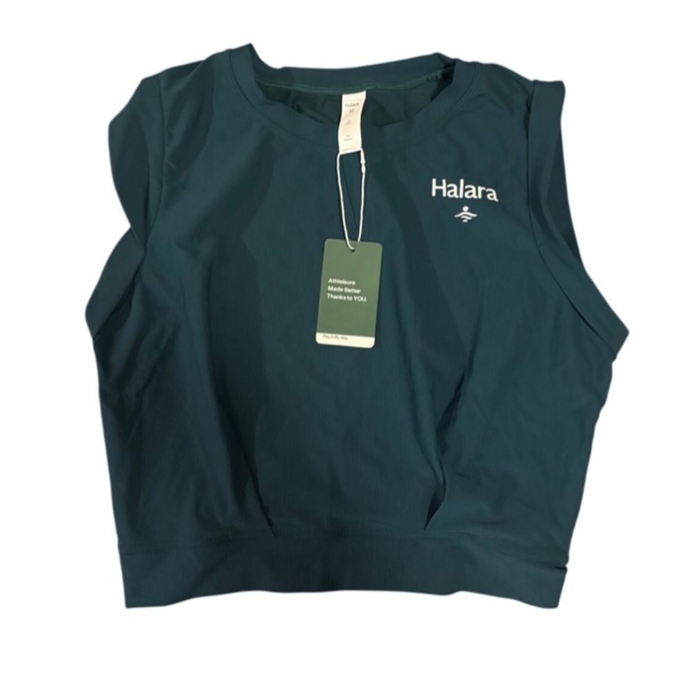 ⭐️PROMOTIONAL⭐️ Patitoff Flow Pet Hair Resistant Sleeveless Cropped Tank‎ Top - Picture 2 of 7